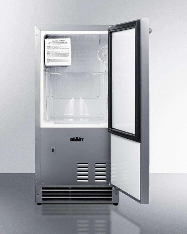 25 lb. Drain-Free Icemaker, ADA Compliant - (BIM26H32)