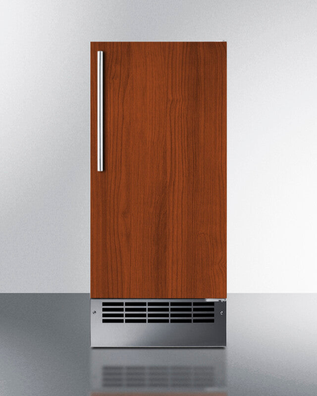 15" Wide 25 lb. Drain-Free Icemaker (Panel Not Included) - (BIM26H34IF)
