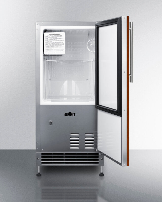 15" Wide 25 lb. Drain-Free Icemaker (Panel Not Included) - (BIM26H34IF)