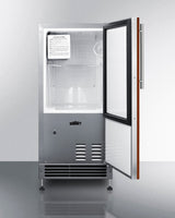 15" Wide 25 lb. Drain-Free Icemaker (Panel Not Included) - (BIM26H34IF)