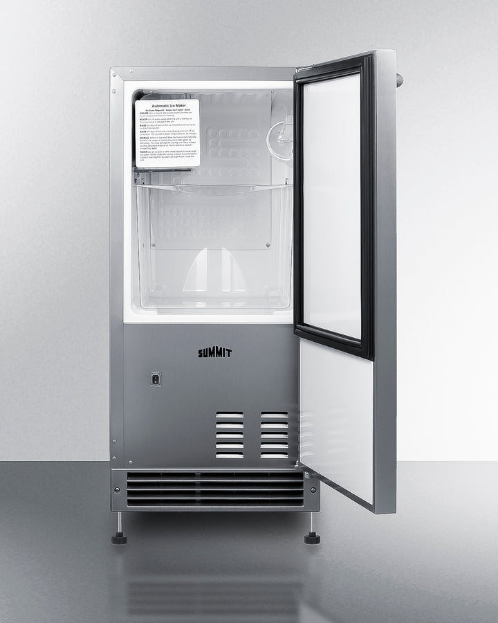 25 lb. Drain-Free Icemaker - (BIM26H34)