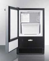 15 lb. Drain-Free Built-In Icemaker - (BIM26LHD)