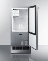 25 lb. Drain-Free outdoor Icemaker - (BIM271OS)