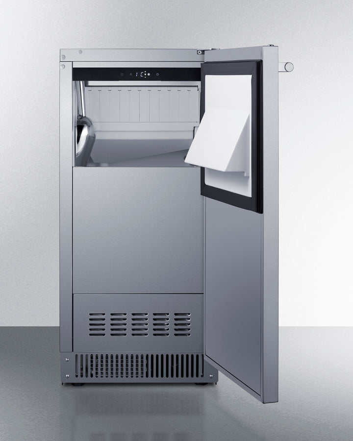 15" Outdoor Ice Machine, ADA Compliant - (BIM63OSADALHD)