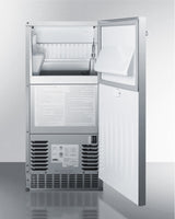62 Lb. Clear Outdoor/indoor Icemaker - (BIM68OSGDR)