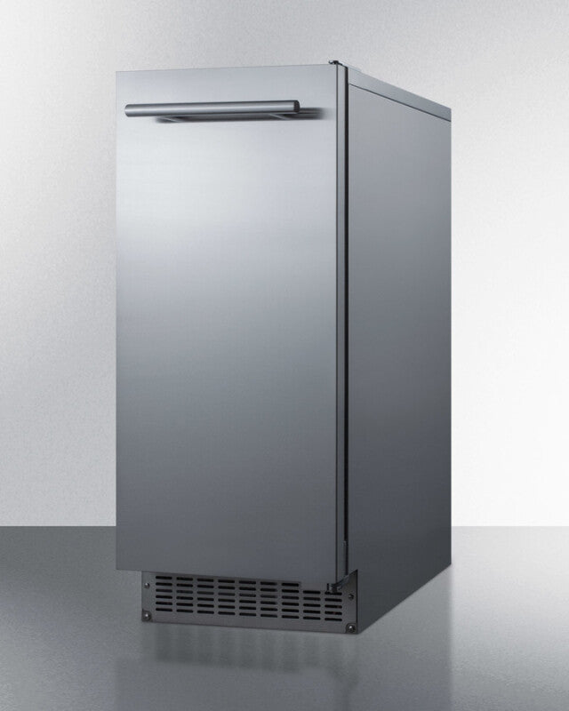 62 Lb. Clear Outdoor/indoor Icemaker - (BIM68OSPUMP)