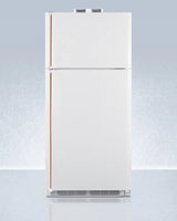 30" Wide Break Room Refrigerator-freezer With Antimicrobial Pure Copper Handle - (BKRF18WCP)