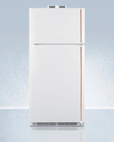 30" Wide Break Room Refrigerator-freezer With Antimicrobial Pure Copper Handle - (BKRF18WCPLHD)