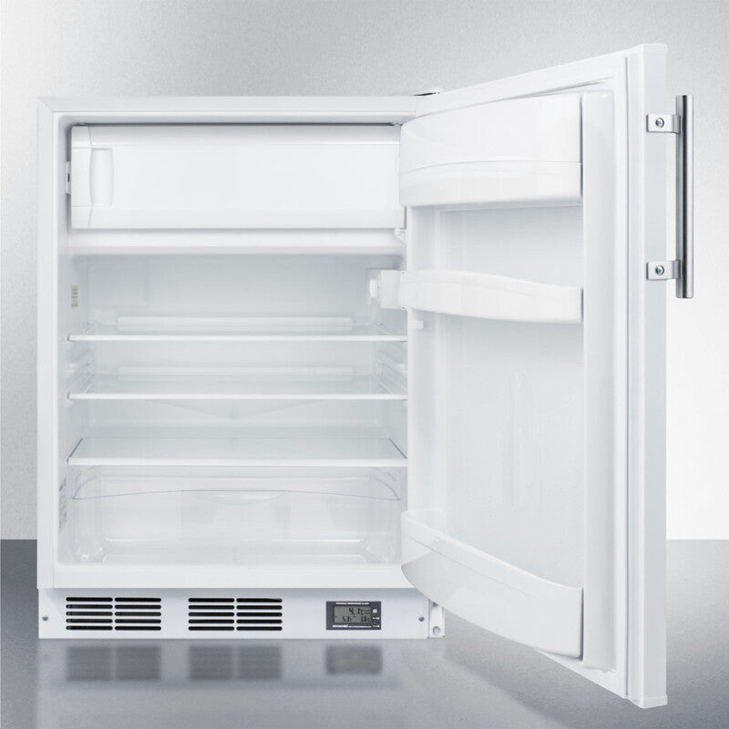 24" Wide Break Room Refrigerator-freezer - (BKRF661)
