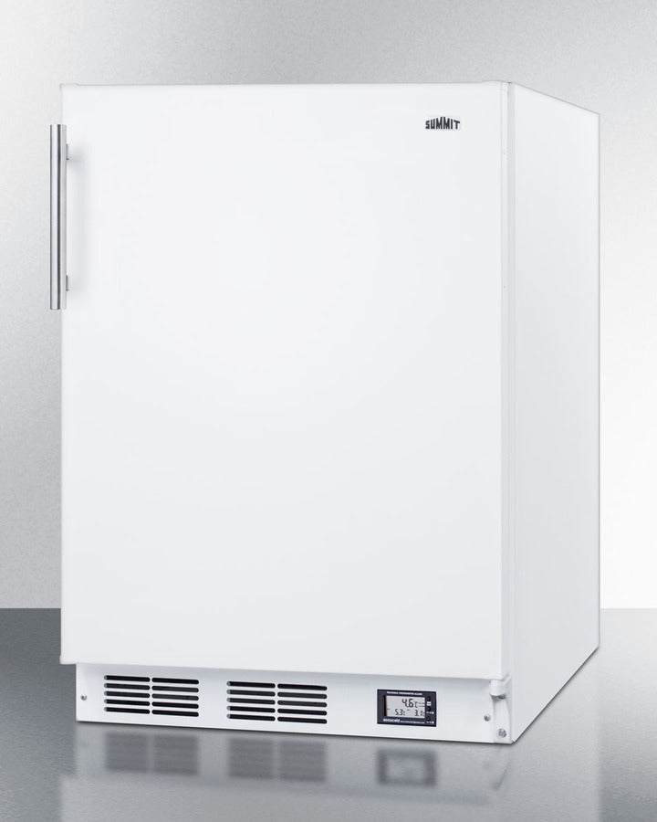 24" Wide Break Room Refrigerator-freezer, ADA Compliant - (BKRF661BIADA)