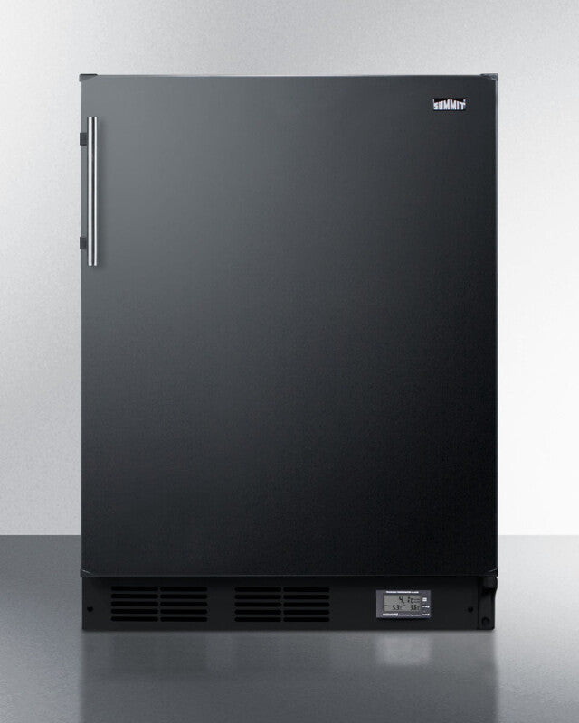 24" Wide Break Room Refrigerator-freezer - (BKRF663B)