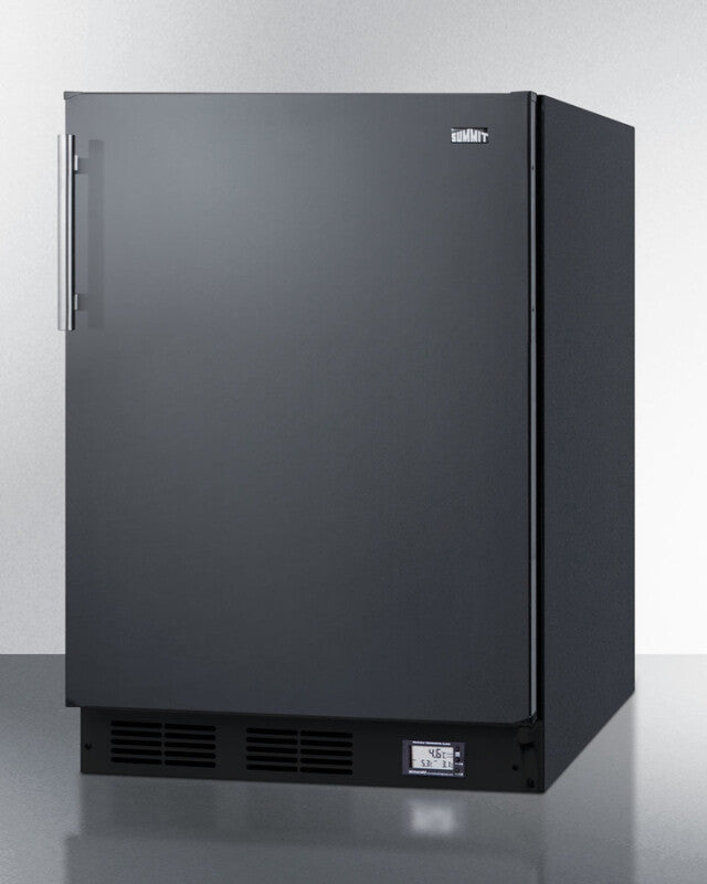 24" Wide Break Room Refrigerator-freezer - (BKRF663B)