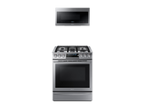 Slide-In Gas Range with True Convection + Over-the-Range Microwave - (BNDL1580226174992)