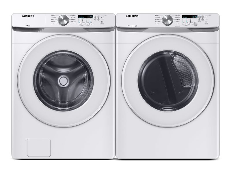 Front Load Washer & Dryer Set with Vibration Reduction Technology+ and Sensor Dry - (BNDL1603912197302)