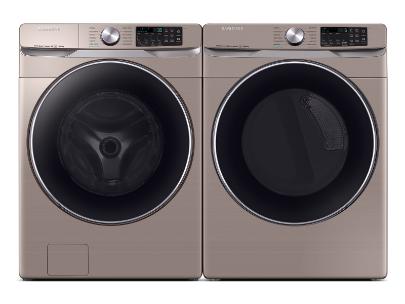 Smart Front Load Washer & Dryer Set with Super Speed and Steam Sanitize+ - (BNDL1603914669278)