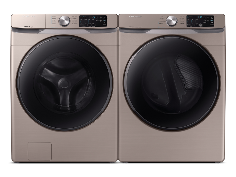 Front Load Washer & Dryer Set with Steam and Sensor Dry - (BNDL1603922704145)