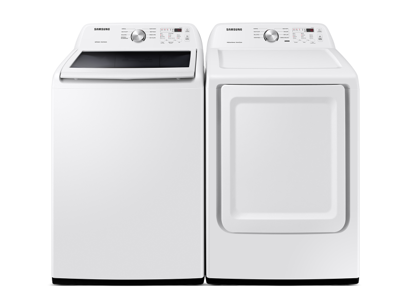 Top Load Washer & Dryer Set with Vibration Reduction Technology+ and Sensor Dry - (BNDL1603923099314)
