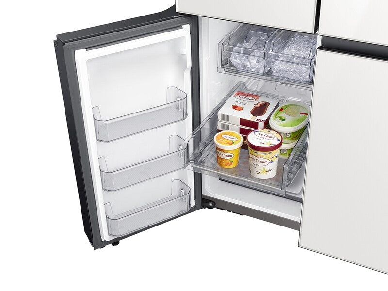 29 cu. ft. Smart BESPOKE 4-Door Flex Refrigerator with Customizable Panel Colors featuring a Limited Edition Design - (BNDL1620069694995)