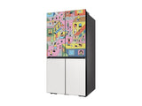 29 cu. ft. Smart BESPOKE 4-Door Flex Refrigerator with Customizable Panel Colors featuring a Limited Edition Design - (BNDL1620073838814)