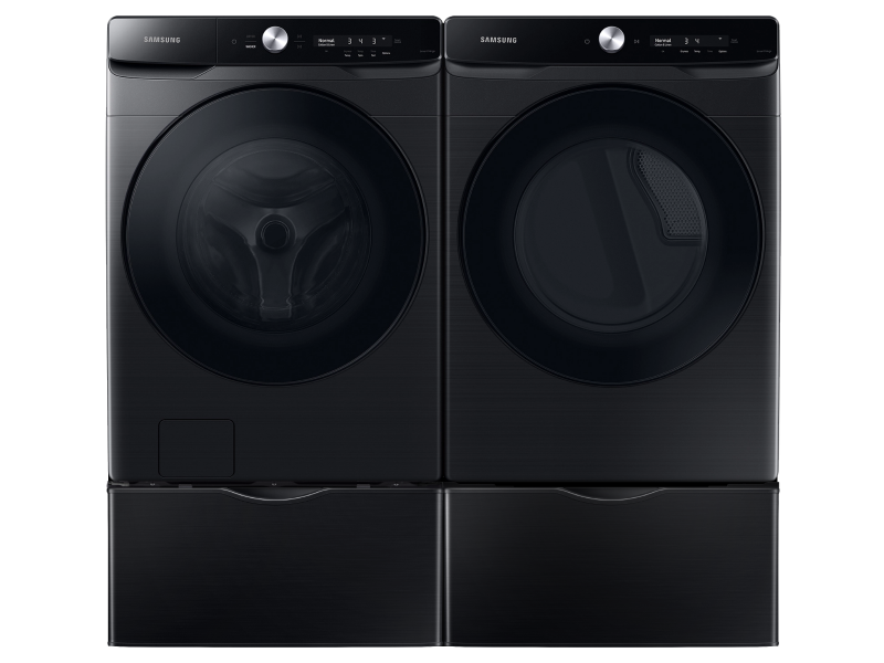 Front Load Washer with CleanGuard, Dryer with Super Speed Dry and two 27” Pedestals set - (BNDL1624479420442)