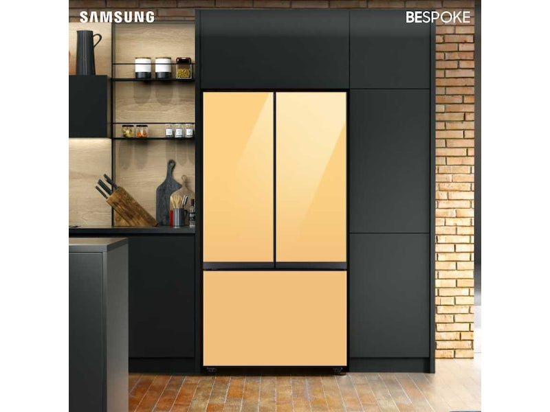Bespoke 3-Door French Door Refrigerator (30 cu. ft.) with Beverage Center - (BNDL1650313201162)