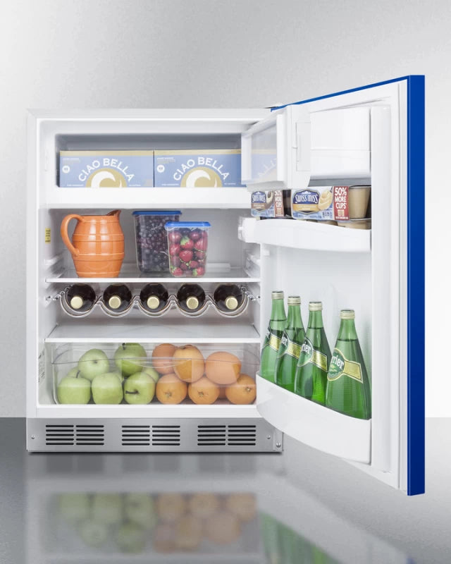 24" Wide Refrigerator-freezer - (BRF611WHB)