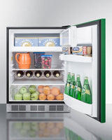 24" Wide Refrigerator-freezer, ADA Compliant - (BRF631BKGADA)