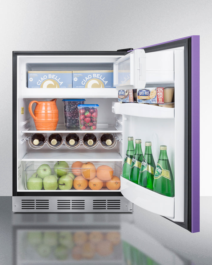 24" Wide Refrigerator-freezer - (BRF631BKP)