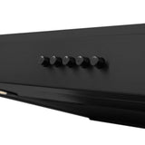 ZLINE 30 in. 400 CFM Ducted Under Cabinet Range Hood in Black Stainless Steel (BS617-30) - (BS61730) -
