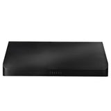 ZLINE 30 in. 600 CFM Ducted Under Cabinet Range Hood in Black Stainless Steel (BS623-30) - (BS62330) -