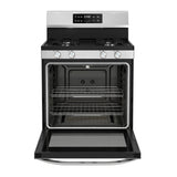Bevoi BSPGG3003SS 30 inch Freestanding Rear Control OPP Gas Range in Stainless Steel