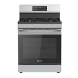 Bevoi BSPGG3003SS 30 inch Freestanding Rear Control OPP Gas Range in Stainless Steel