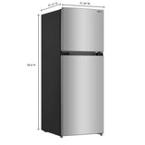 Bevoi BVIREF10SS 10.1 cu. ft. Top Freezer Refrigerator Stainless Steel - (BVIREF10SS)
