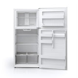 BEVOI Bevoi 18 cu. ft. Top Freezer Refrigerator White - (BVIREF18W)