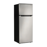 Bevoi 7.3 cu. ft. Stainless Steel Top Freezer Apartment Refrigerator â€“ BVIREF7SS
