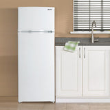 Bevoi 7.3 cu. ft. White Top Freezer Apartment Refrigerator â€“ BVIREF7W