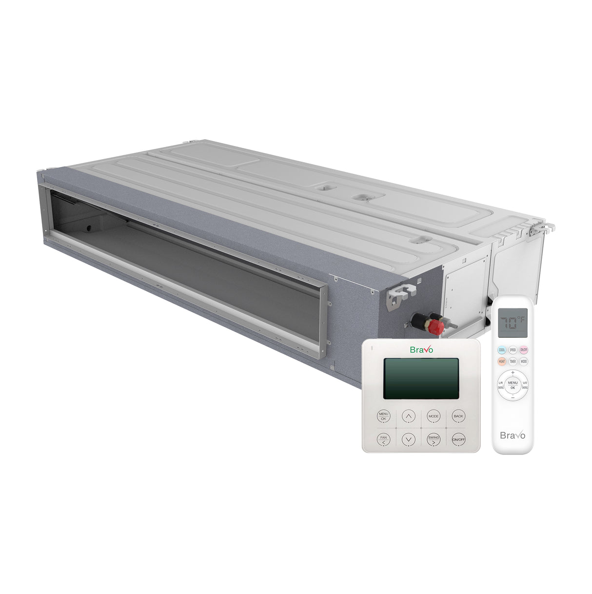 Bravo Milano 9000 BTU Slim Duct - R32 (for Multi-zone)