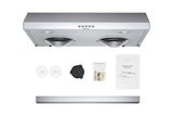 UC-C100 Ducted Under Cabinet Range Hood
