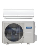 Comfort-Aire SSP ductless mini-split system, indoor head and outdoor unit