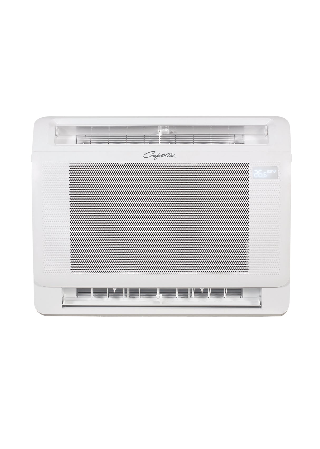 Comfort-Aire VMH FV mini-split floor console installed against a wall