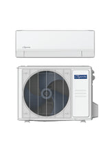 Comfort-Aire ZHP ductless mini-split system, indoor head and outdoor unit