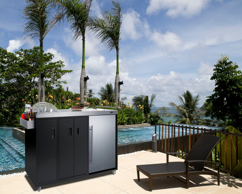 Portable Outdoor Kitchenette - (CARTOS54LS)