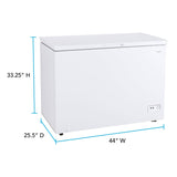 10.0 cu. ft. Garage Ready Chest Freezer - (CF10F0W) - AVANTI