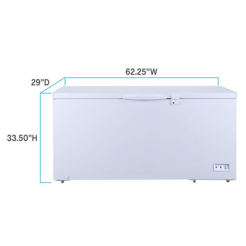 17.1 Cu.Ft. Garage Ready Chest Freezer - (CF171F0WA) - AVANTI