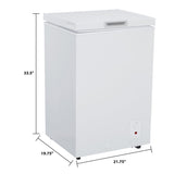 3.5 cu. ft. Chest Freezer - (CF350M0W) - AVANTI