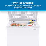Avanti Garage Ready Chest Freezer, 5.0 cu. ft. - (CF5F0W) - AVANTI