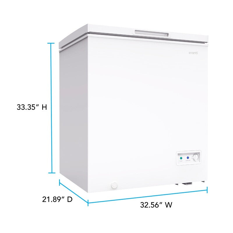 Avanti Garage Ready Chest Freezer, 7.0 cu. ft. - (CF7F0W) - AVANTI
