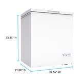 Avanti Garage Ready Chest Freezer, 7.0 cu. ft. - (CF7F0W) - AVANTI
