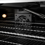 48 in. 6.7 cu. ft. Classic Double Oven Gas Range with 8 Burner Cooktop - (CGRBLM48) -