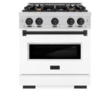 Autograph Edition 30 in. 4.2 cu. ft. Classic Gas Range with 4 Burner Cooktop and Convection Gas Oven - (CGRZWM30MB) -